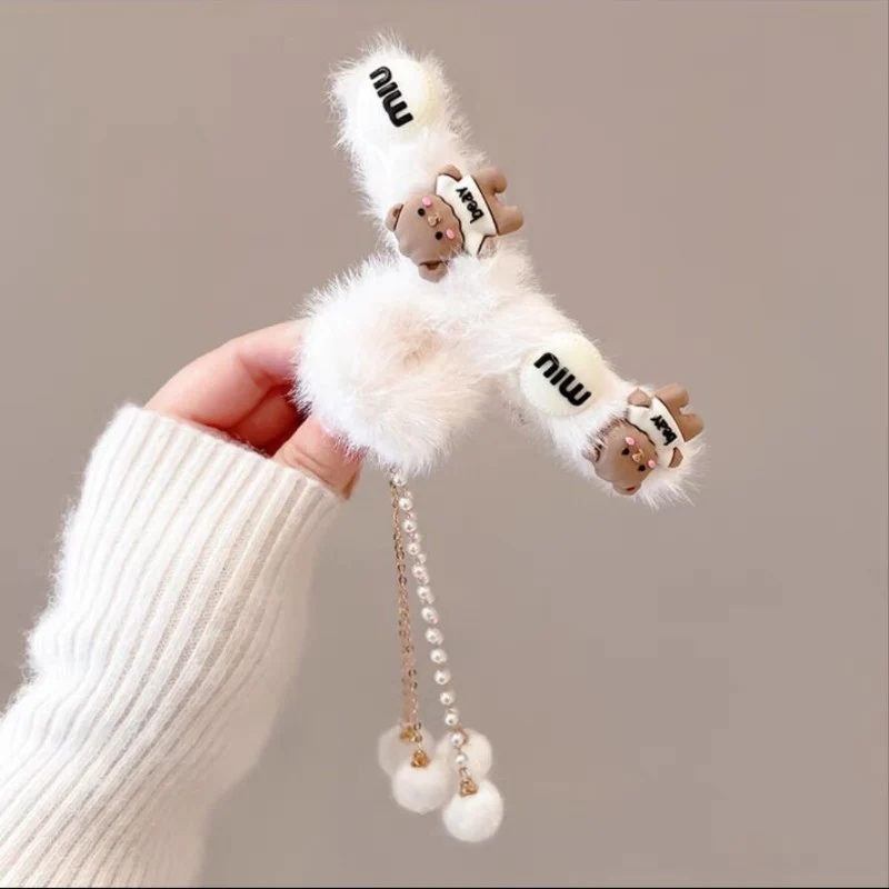 Plush cute hairpin headdress   HA1860 - Image 7