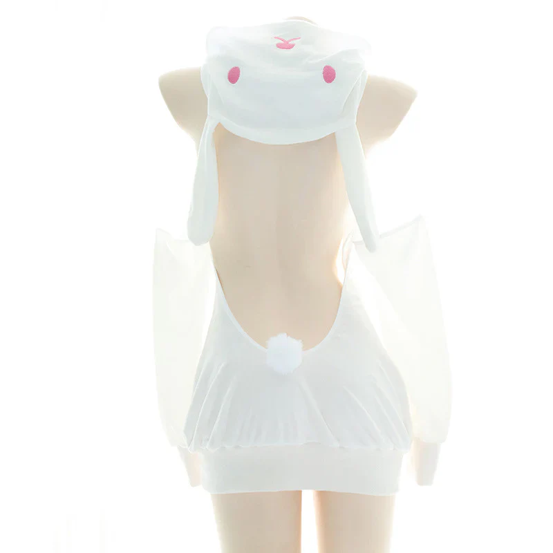 Plush hooded girl costume   HA2101 - Image 2