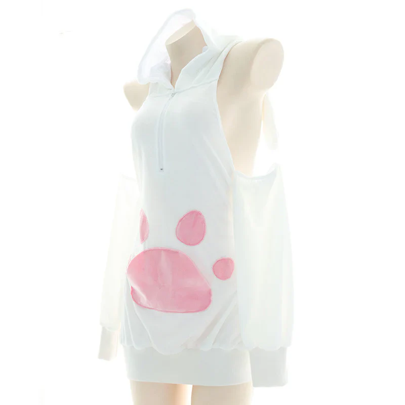 Plush hooded girl costume   HA2101 - Image 3