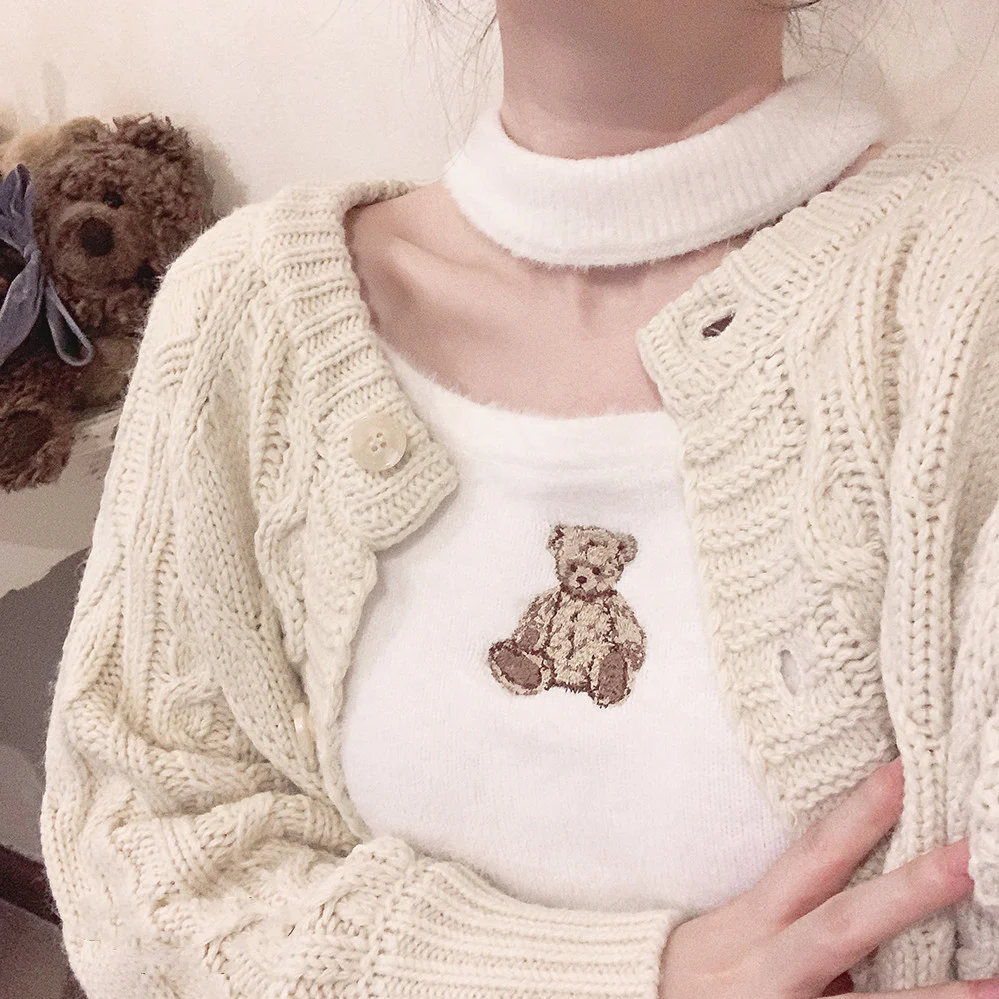 Plush Knit Top HA1021 - Image 2