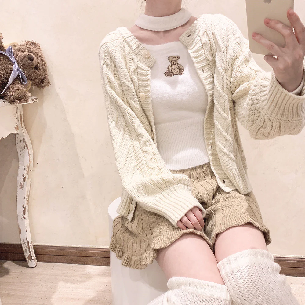 Plush Knit Top HA1021 - Image 3