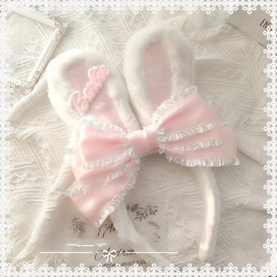 Plush Rabbit Ear Headgear    HA0625 - Image 2