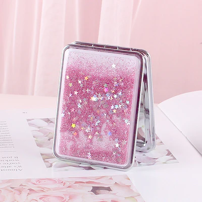 Portable Folding Makeup Mirror   HA0132 - Image 9