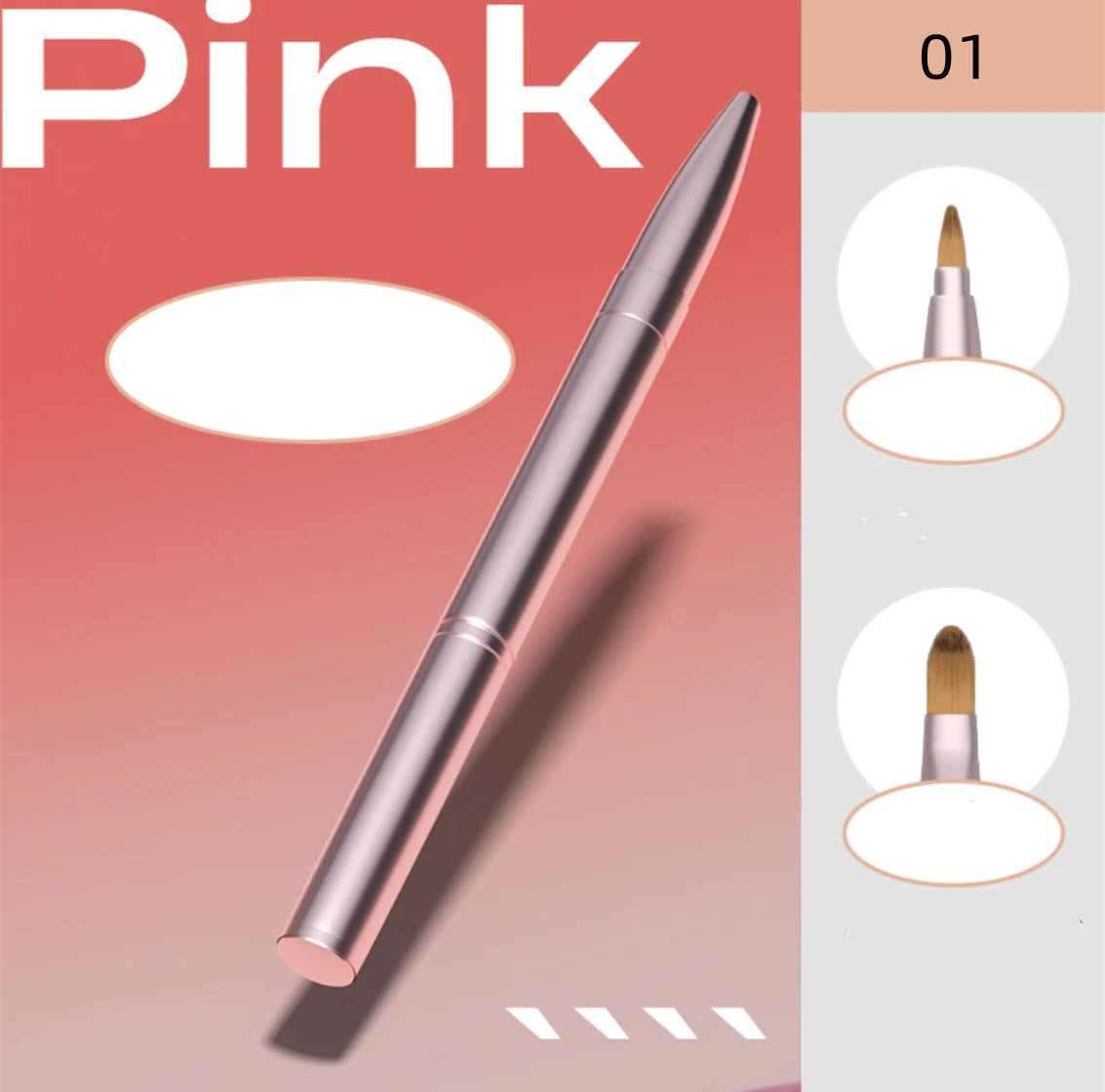 Portable retractable lip brush   HA0101 - Image 3