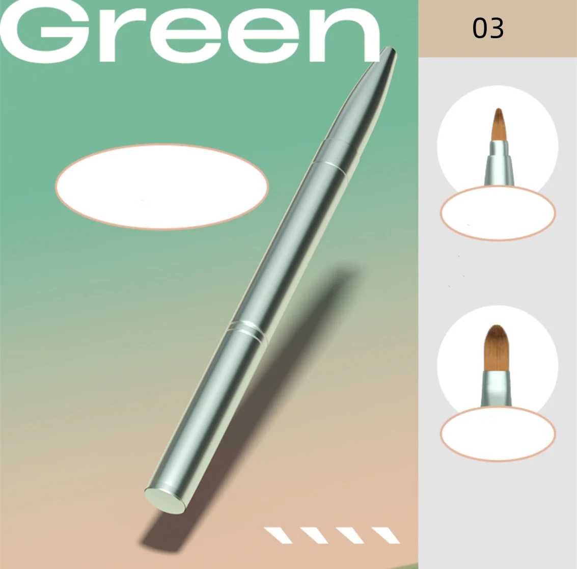 Portable retractable lip brush   HA0101 - Image 5