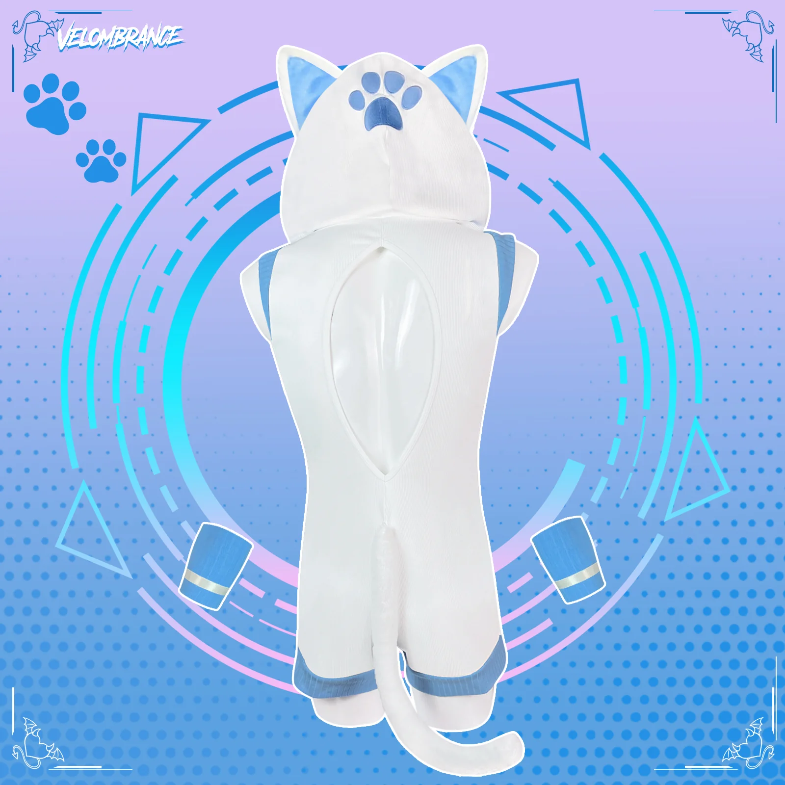 Pre-sale Cat Bodysuit (3-Piece Set）AS43 - Image 4