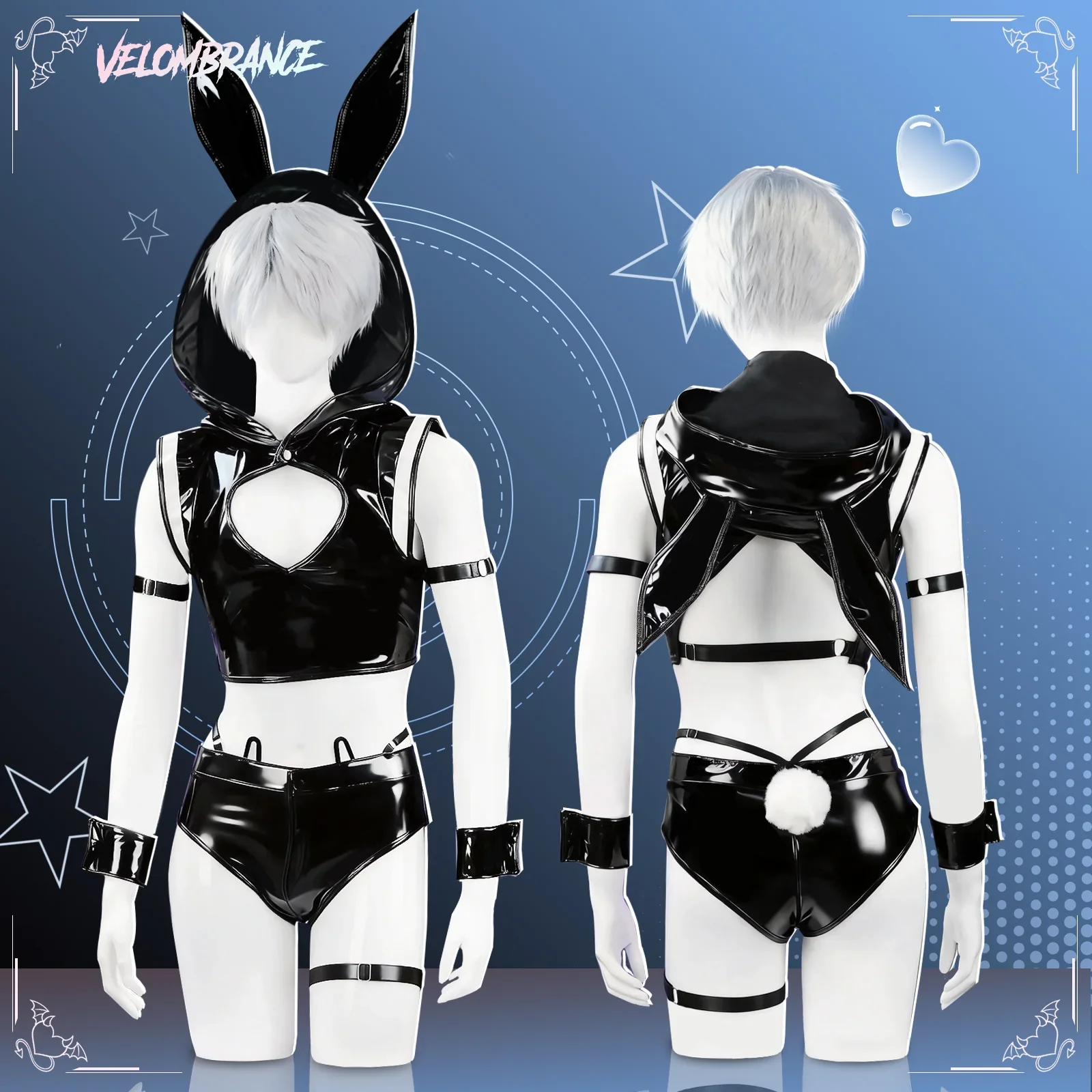 Cosplay Bunny Set (7-Piece Set) AS47 - Image 3