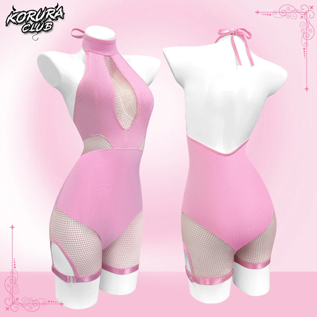 Cosplay Fishnet Bodysuit KO132 - Image 3