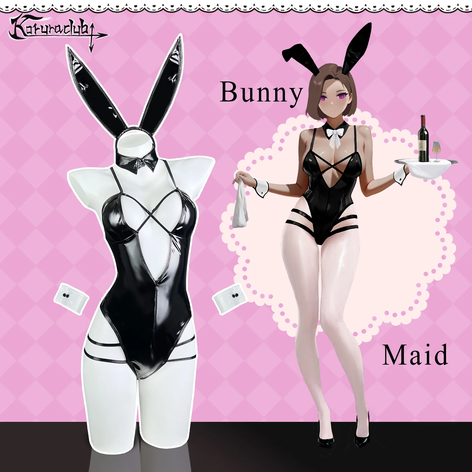 Cosplay Bunny Girl Costume KO71 - Image 10