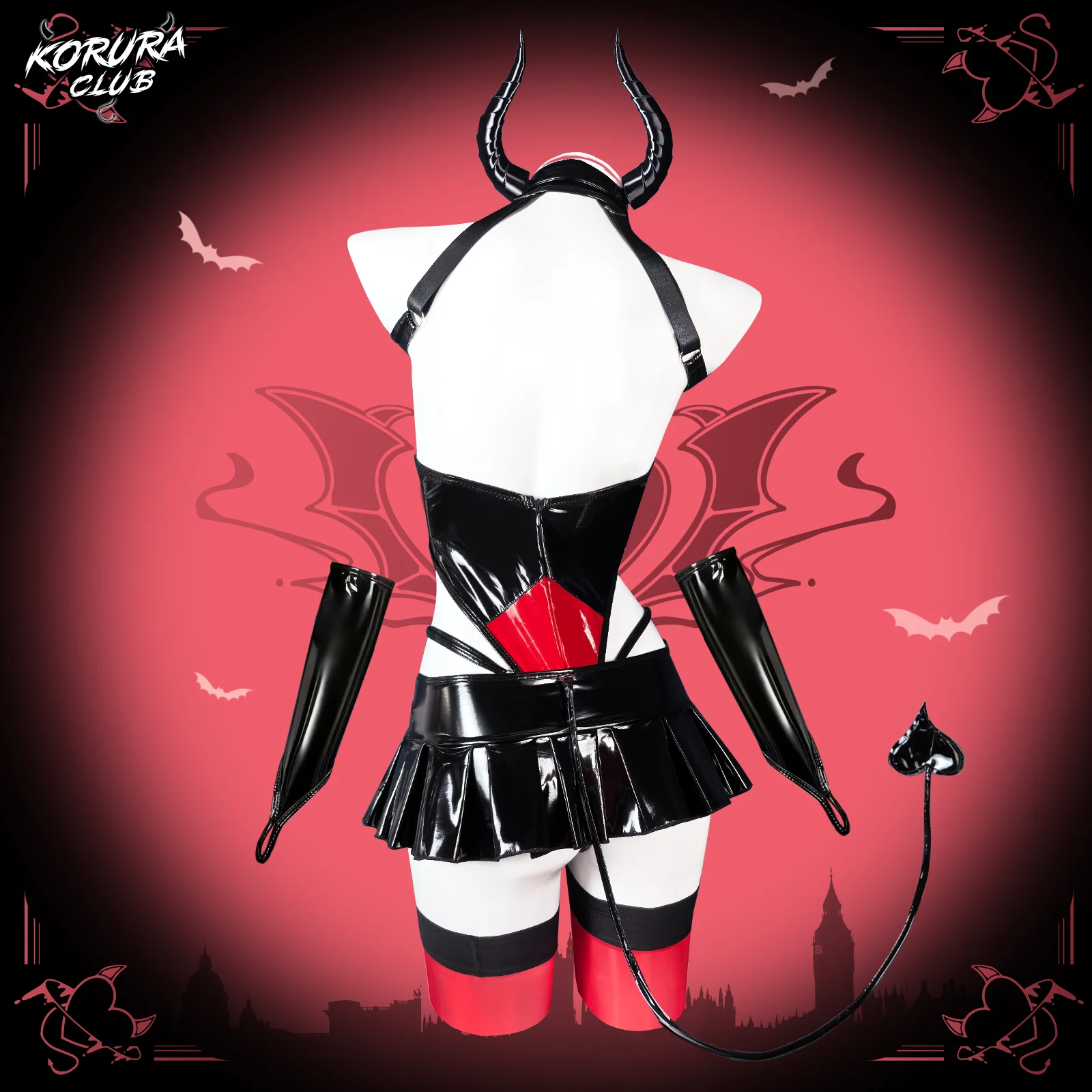 Cosplay Crimson Devil Costume KO121 - Image 3