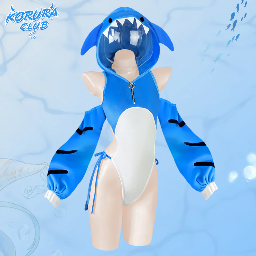 Cosplay Shark Jumpsuit KO105 - Image 3