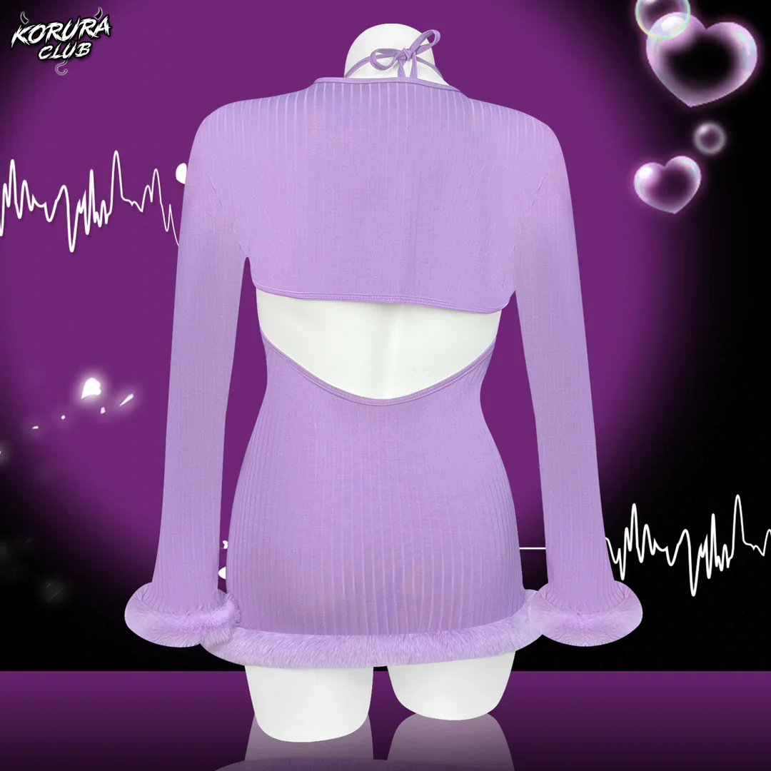 Heart-Trimmed Frayed Skirt KO116 - Image 13