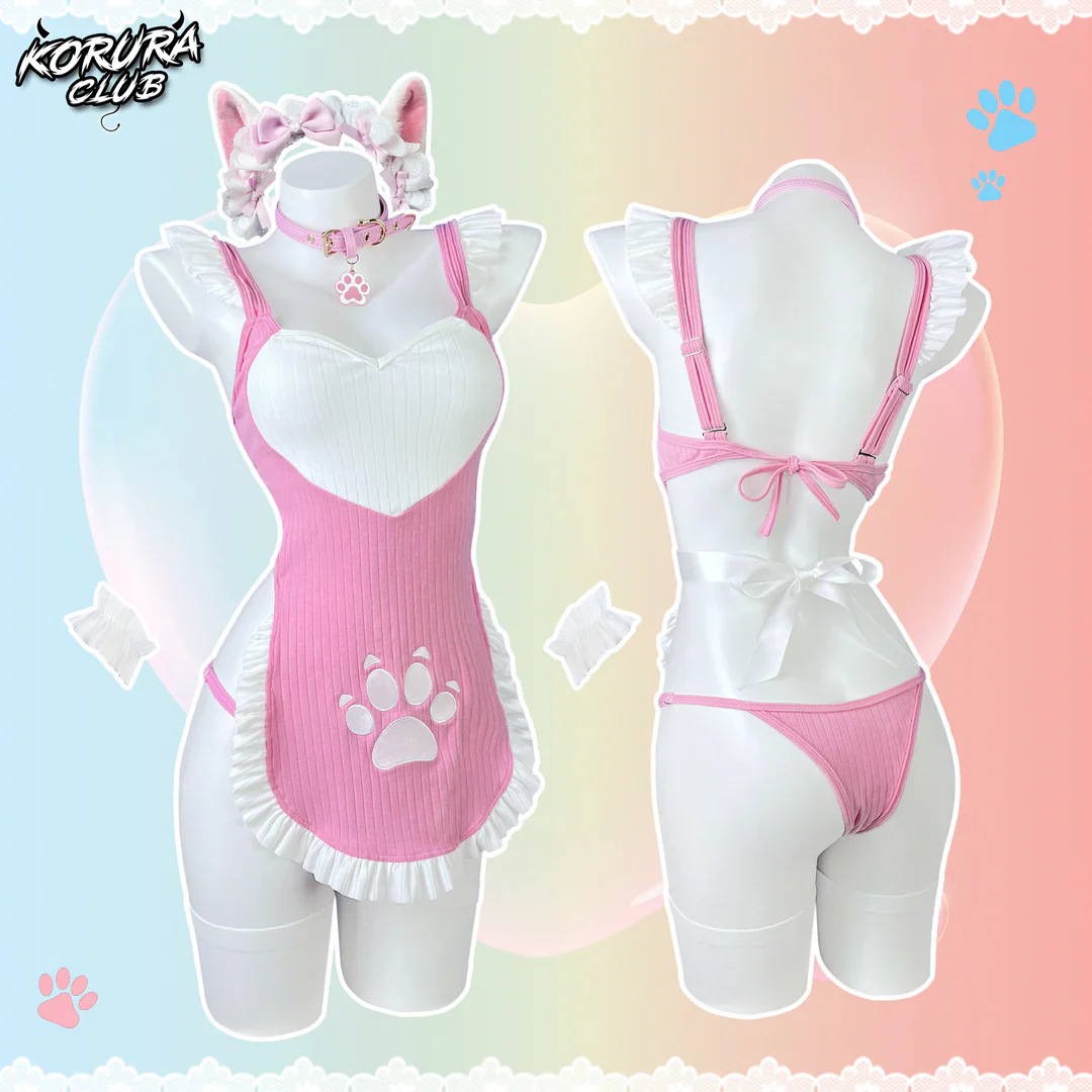 Pre-sale Neko Maid Cosplay Costume KO104 - Image 3
