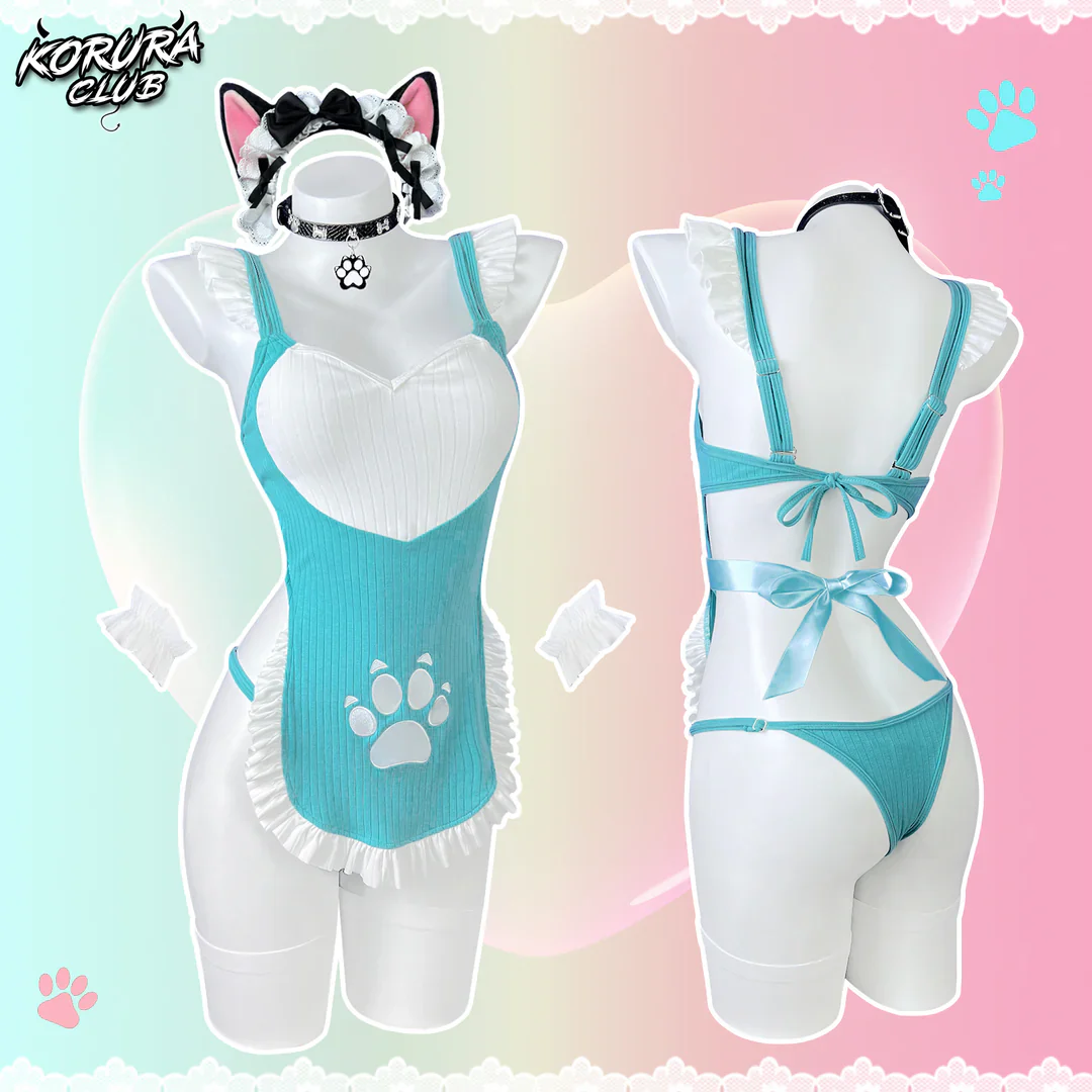 Pre-sale Neko Maid Cosplay Costume KO104 - Image 4
