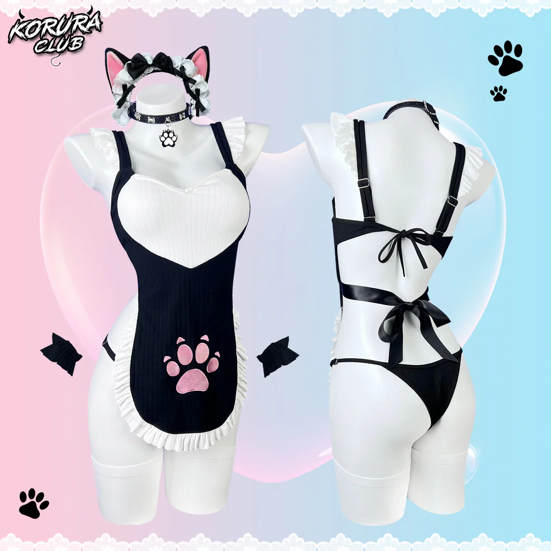 Pre-sale Neko Maid Cosplay Costume KO104 - Image 5