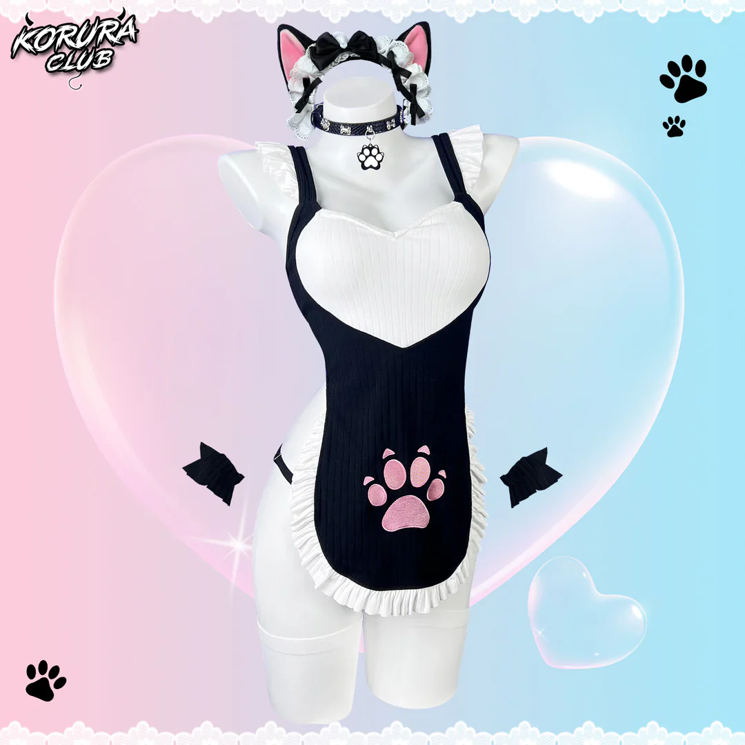Pre-sale Neko Maid Cosplay Costume KO104 - Image 6