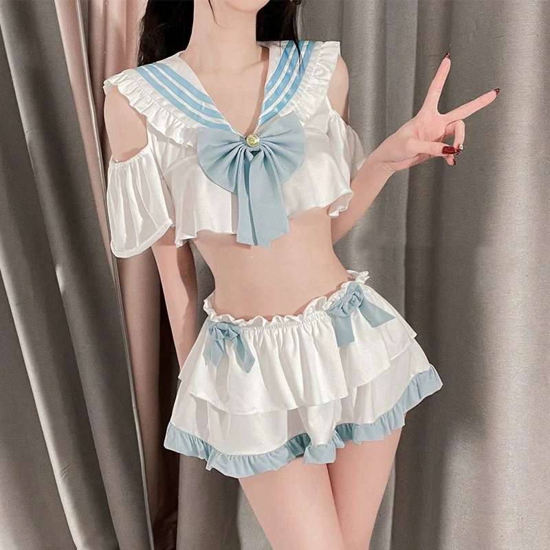 Preppy skirt suit HA1729 - Image 3