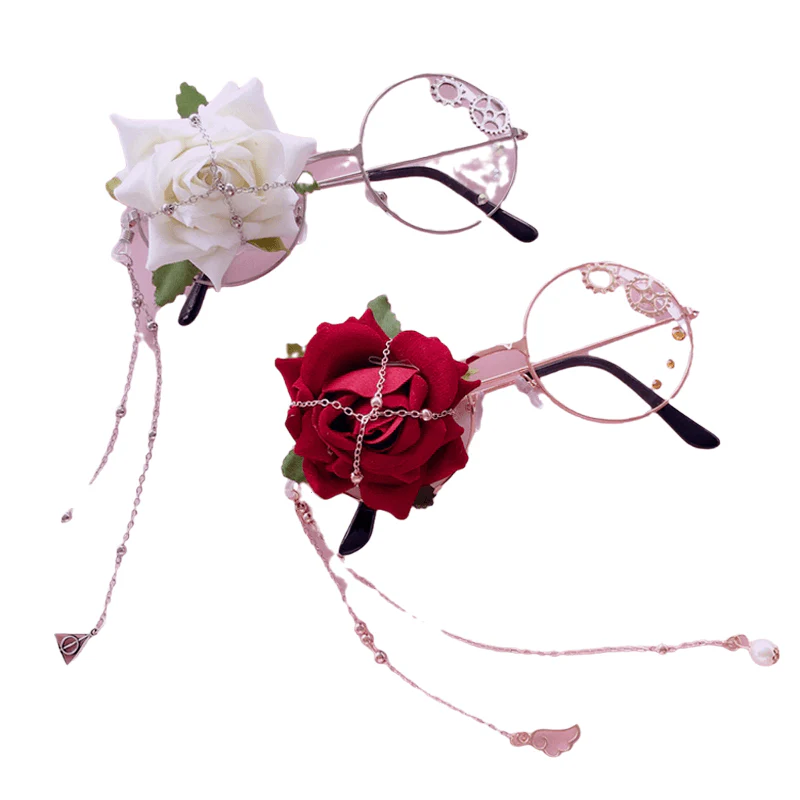 Punk Rose Gear Glasses   HA1142 - Image 5