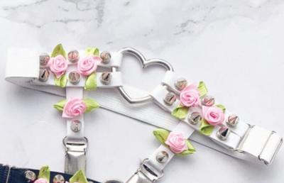 Punk Studded Garter Leg Rings HA2190 - Image 10