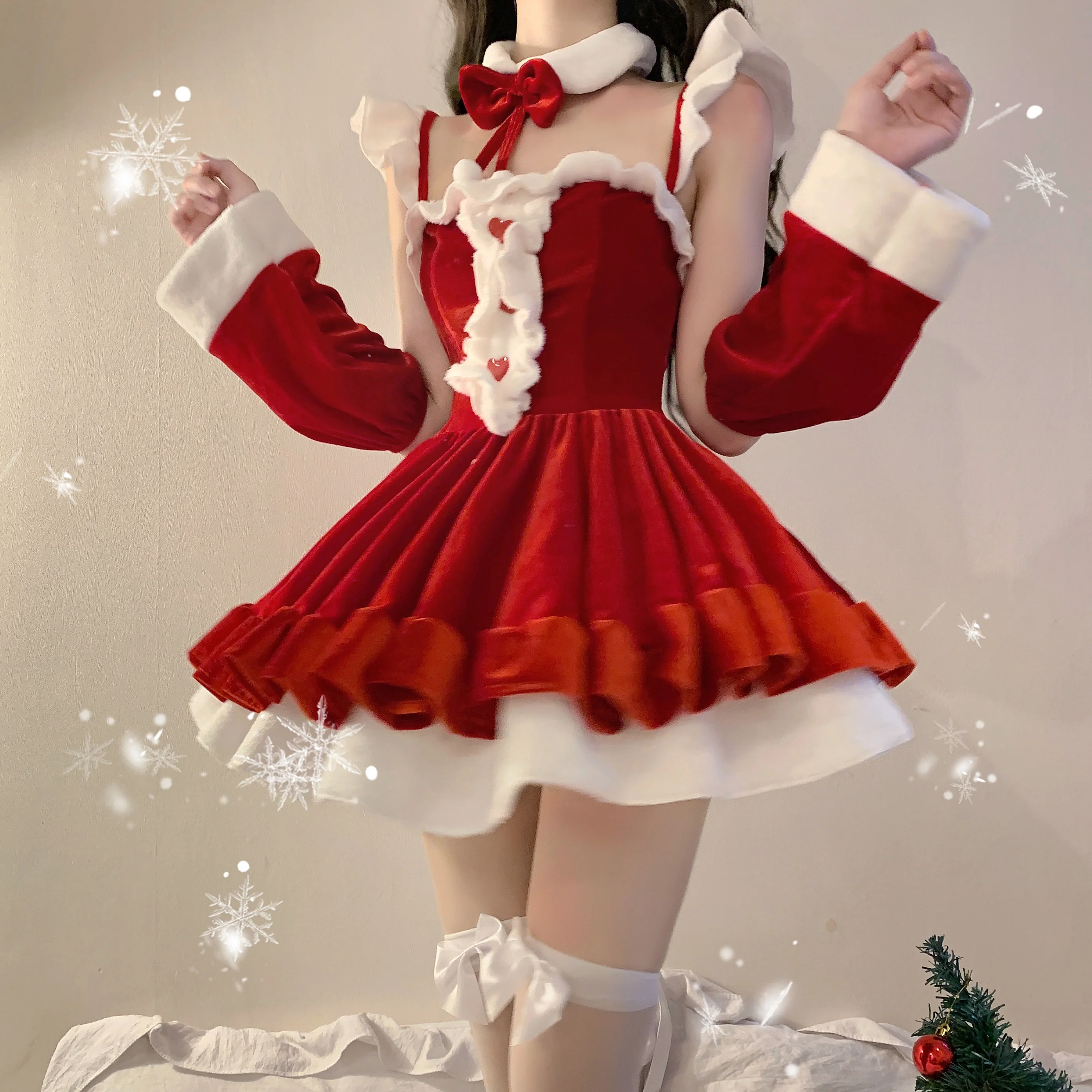 Pure Desire Christmas Dress HA1053 - Image 2