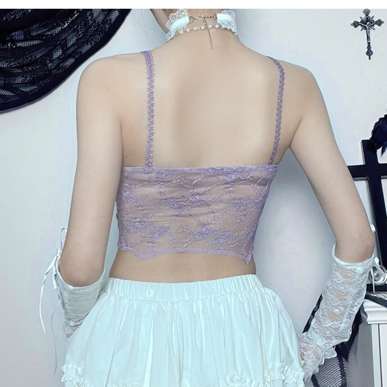 Purple Camisole   HA1652 - Image 2