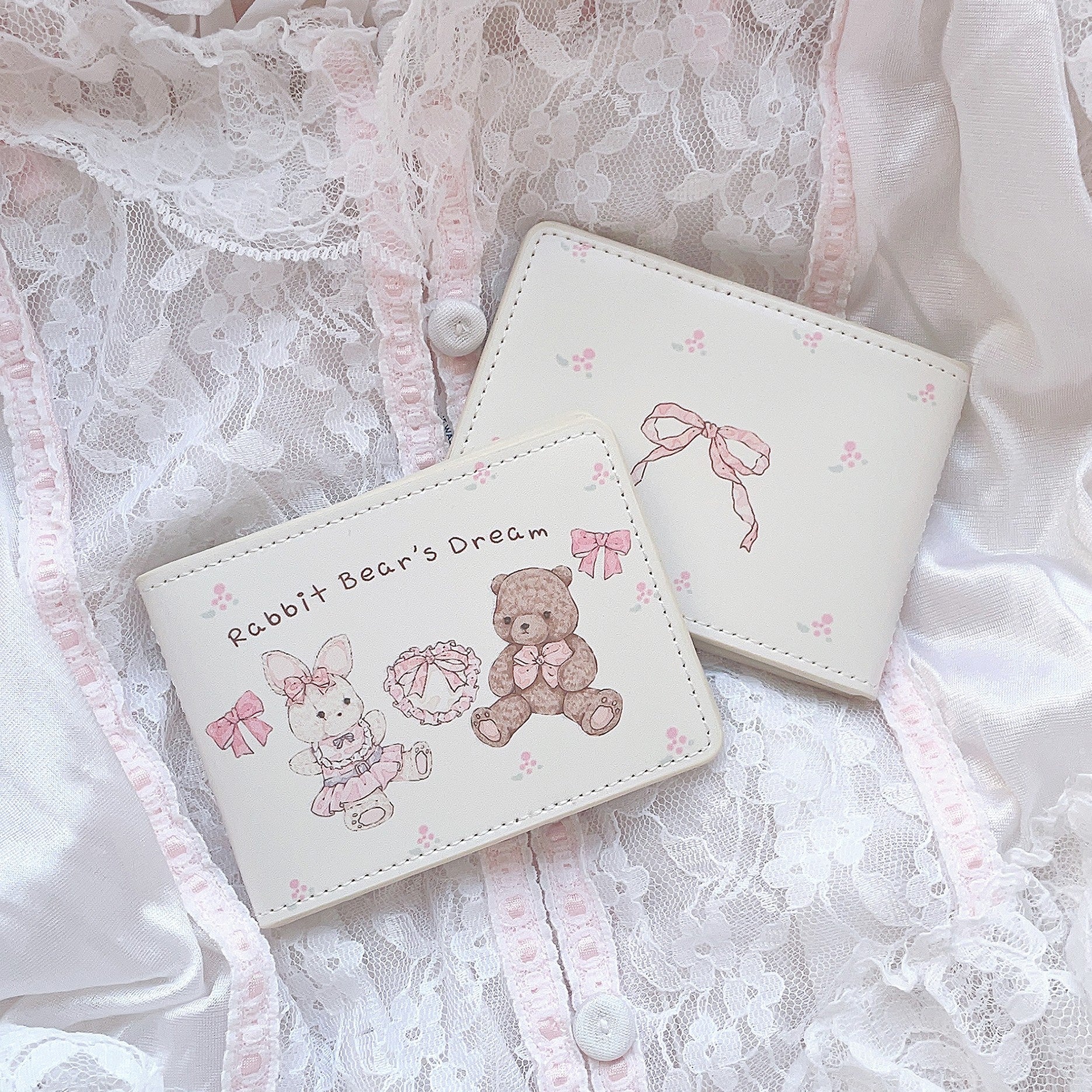 Rabbit bear series driver's license card holder HA1573 - Image 4