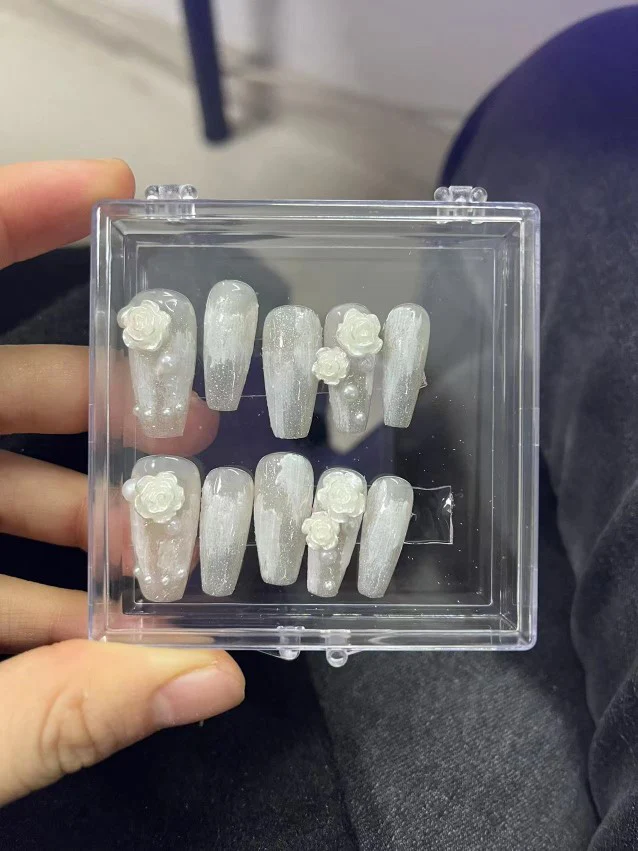 Removable Wearable Nails Gentle Girl Nail Patches   HA0169 - Image 3