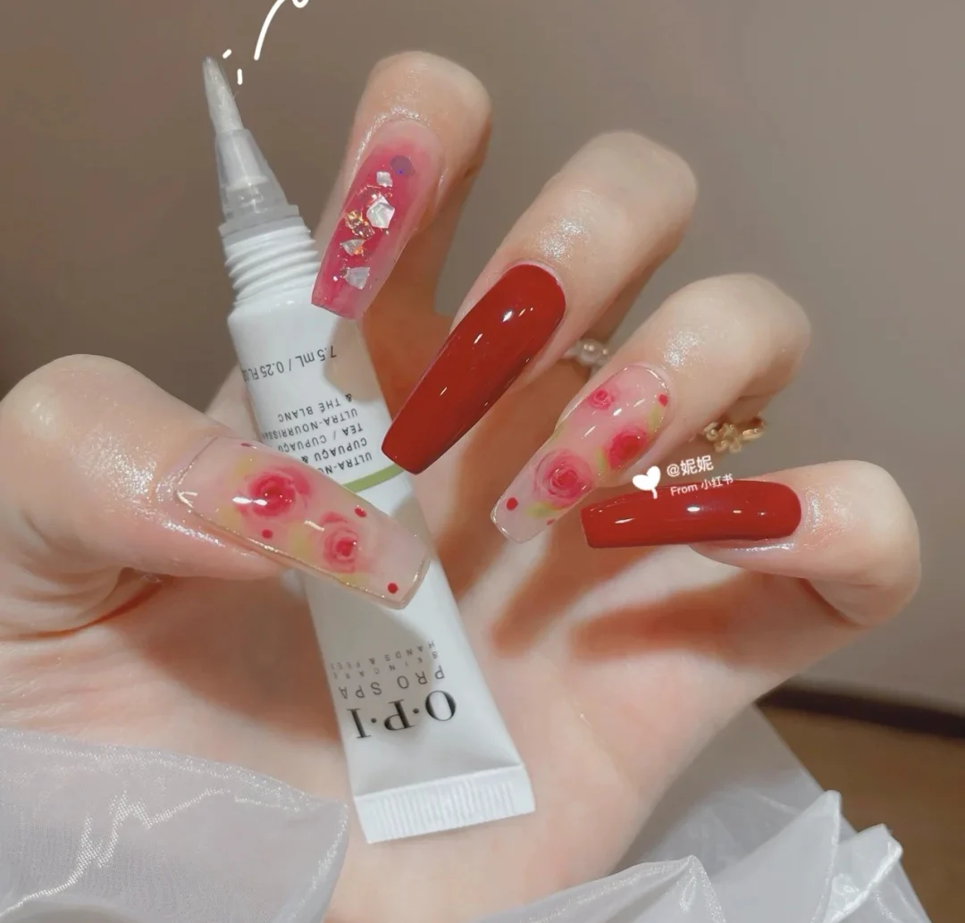 Removable Wearable Nails Gentle Girl Nail Patches   HA0169 - Image 4