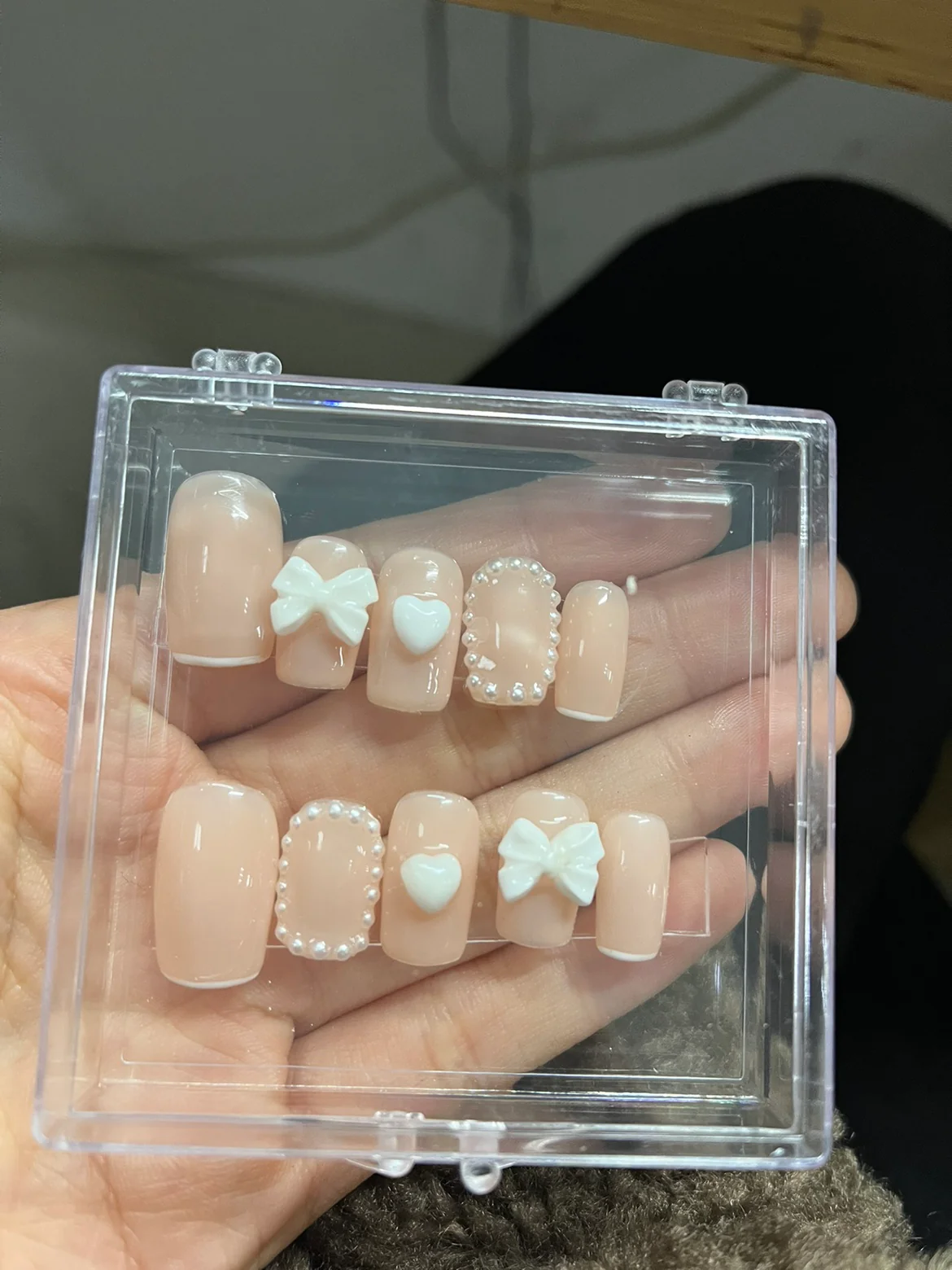 Removable Wearable Nails Gentle Girl Nail Patches   HA0169 - Image 5