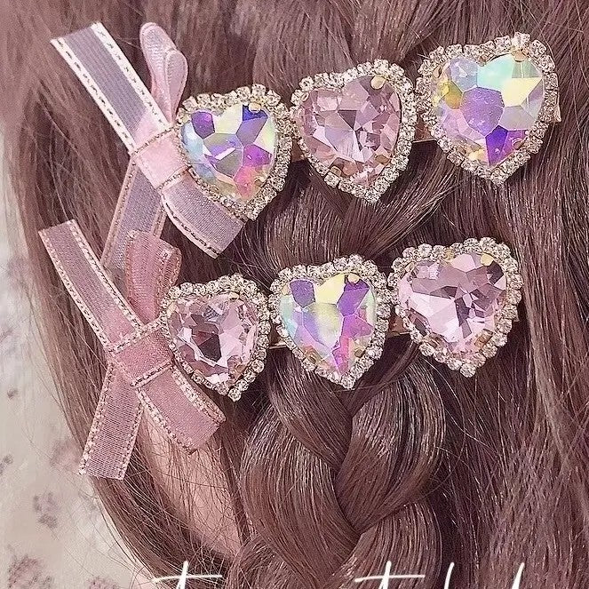rhinestone bow headdress hairpin  HA1474 - Image 2