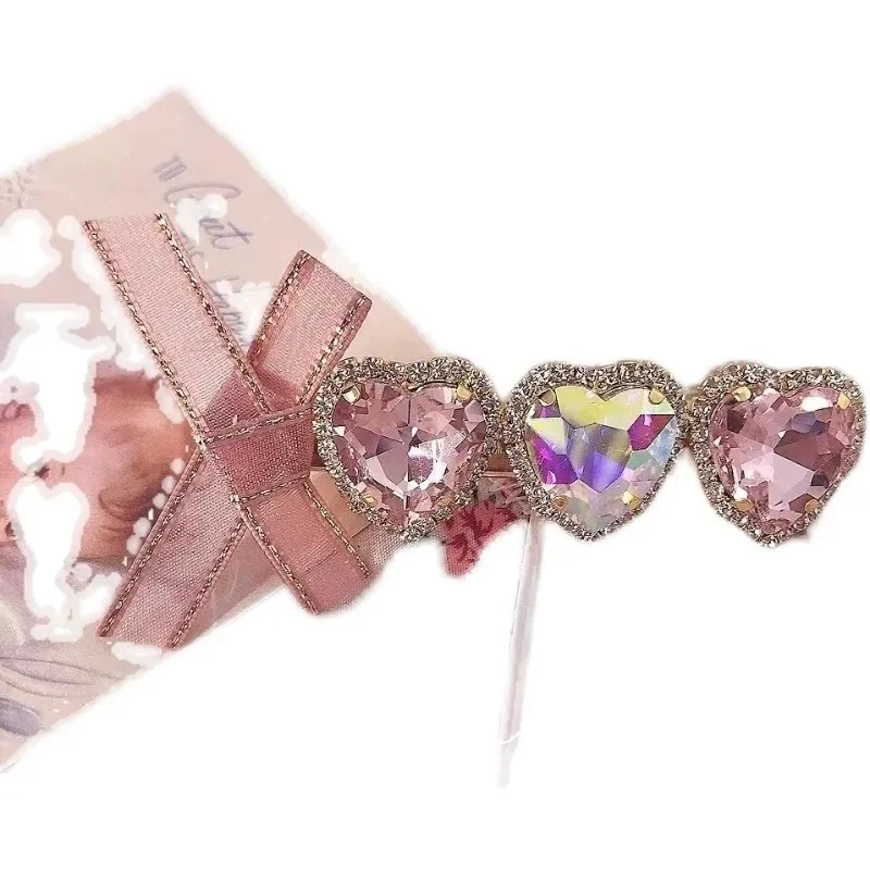rhinestone bow headdress hairpin  HA1474 - Image 6