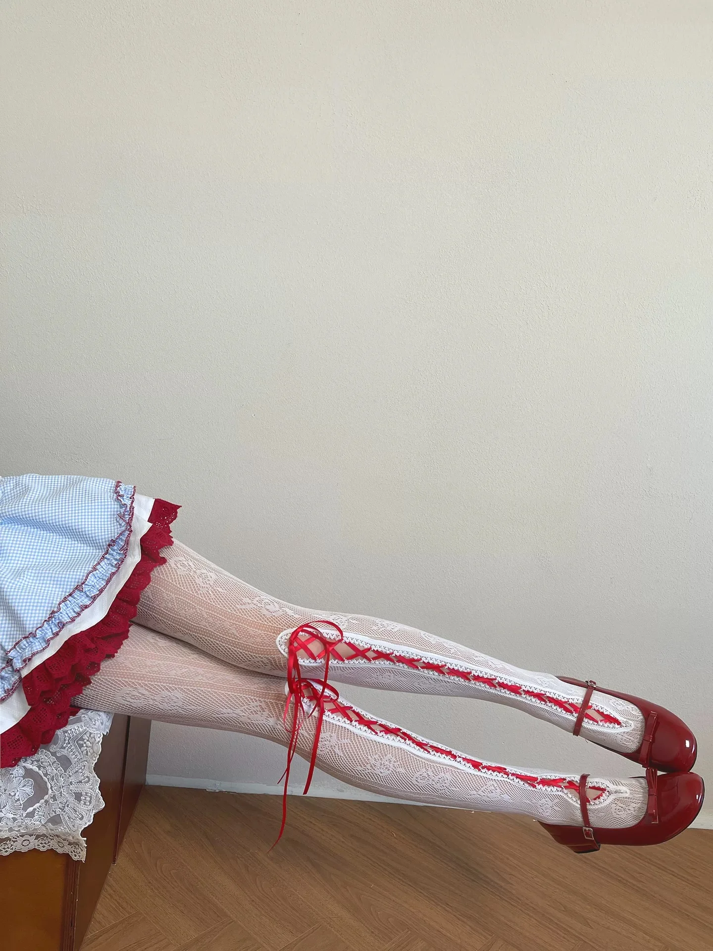 Ribbon lace socks HA29748 - Image 6
