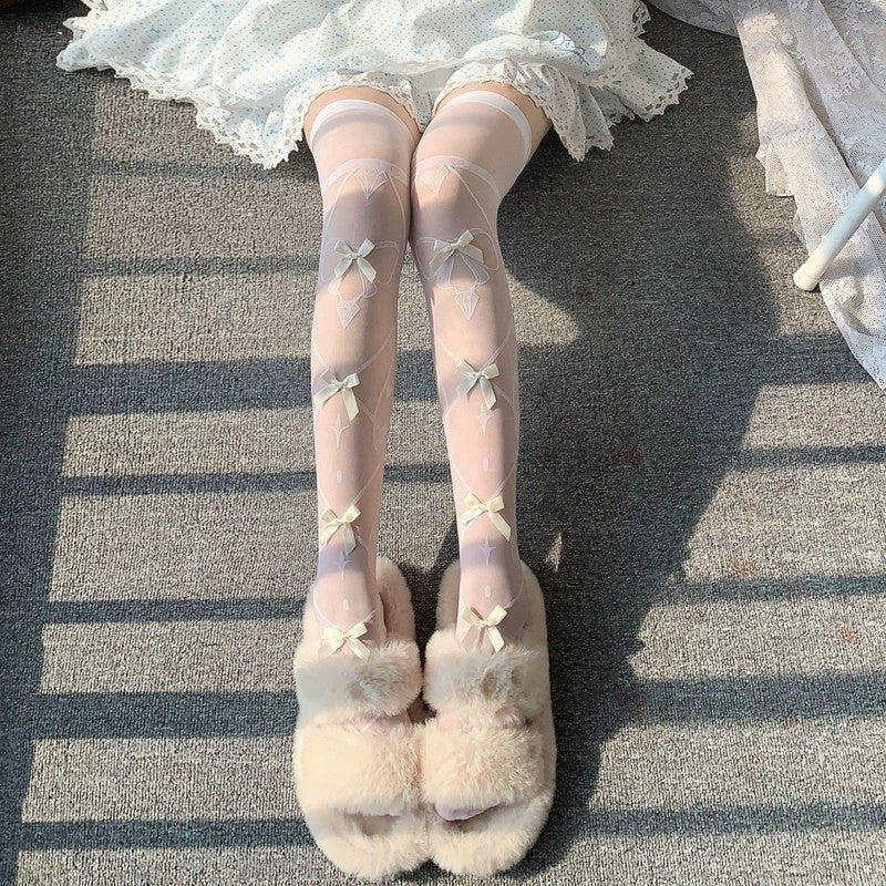 Ribbon stockings HA1717