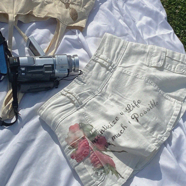 rose print skirt HA1003 - Image 5