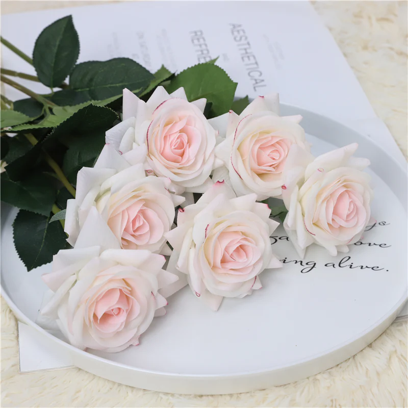 Rose simulation floral decoration   HA1440 - Image 2