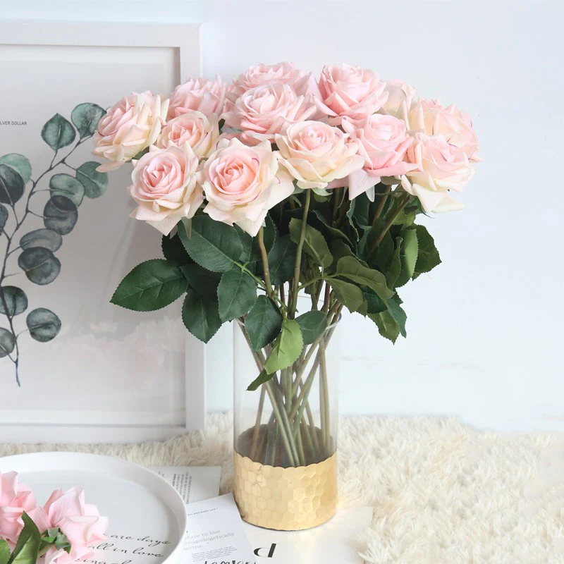 Rose simulation floral decoration   HA1440 - Image 6