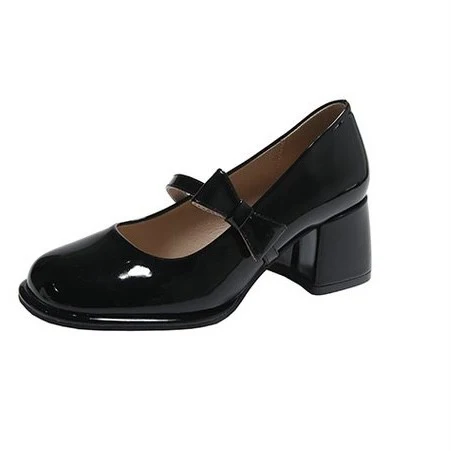 Round toe bow high heels   HA1856 - Image 5