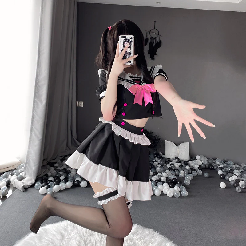 Sailor suit Student transformed COS uniform HA1094 - Image 5