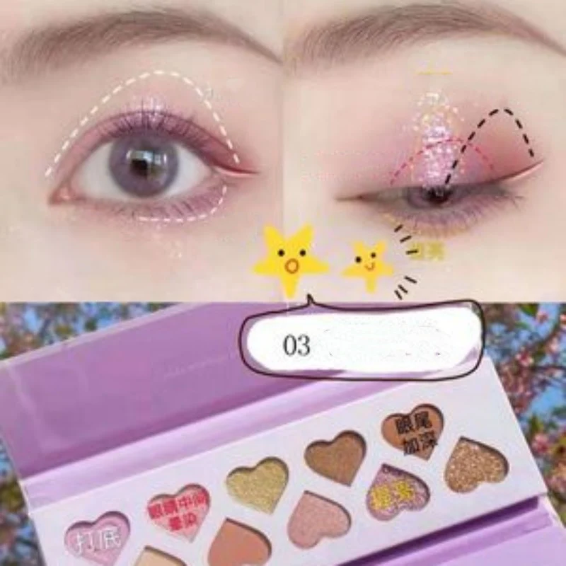 Sakura eyeshadow powder lip glaze   HA1413 - Image 6