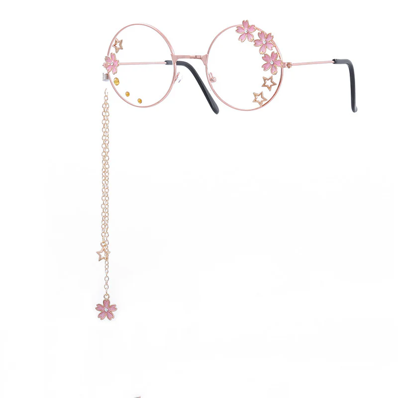 Sakura Star Pendant Glasses   HA0694 - Image 3