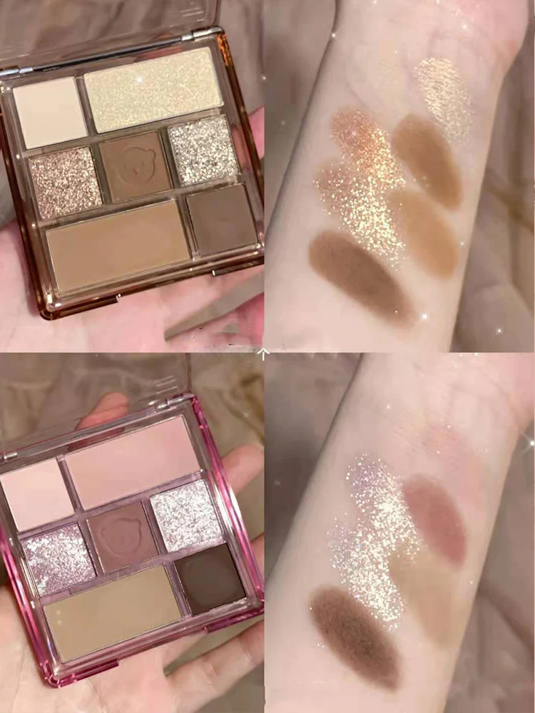 Seven-color eyeshadow palette HA0941 - Image 4