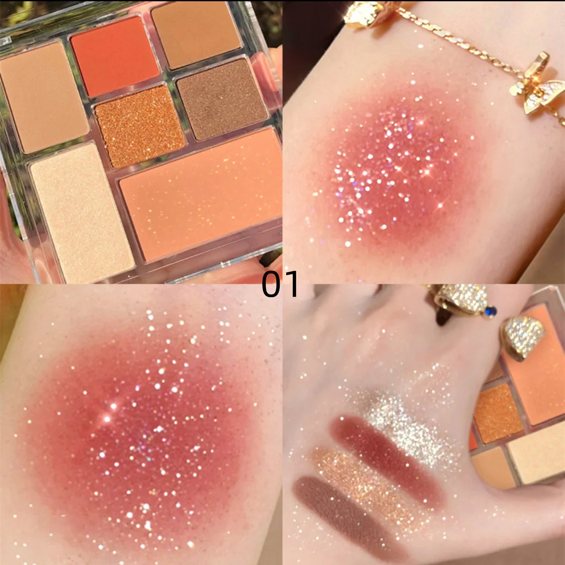 Seven Colors Fun Eyeshadow Palette HA0202 - Image 2