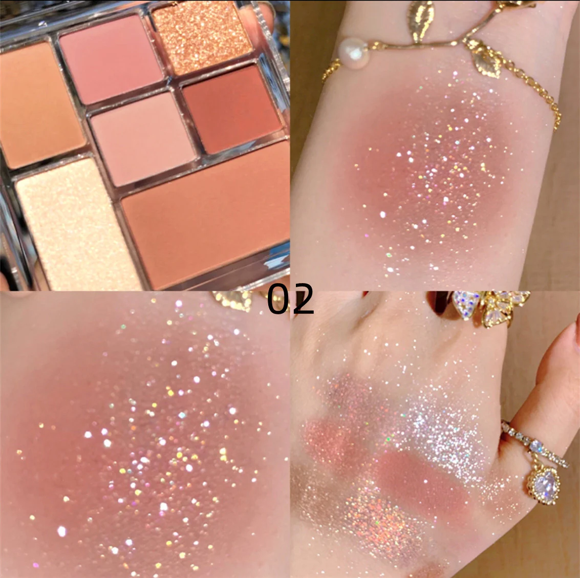 Seven Colors Fun Eyeshadow Palette HA0202 - Image 3
