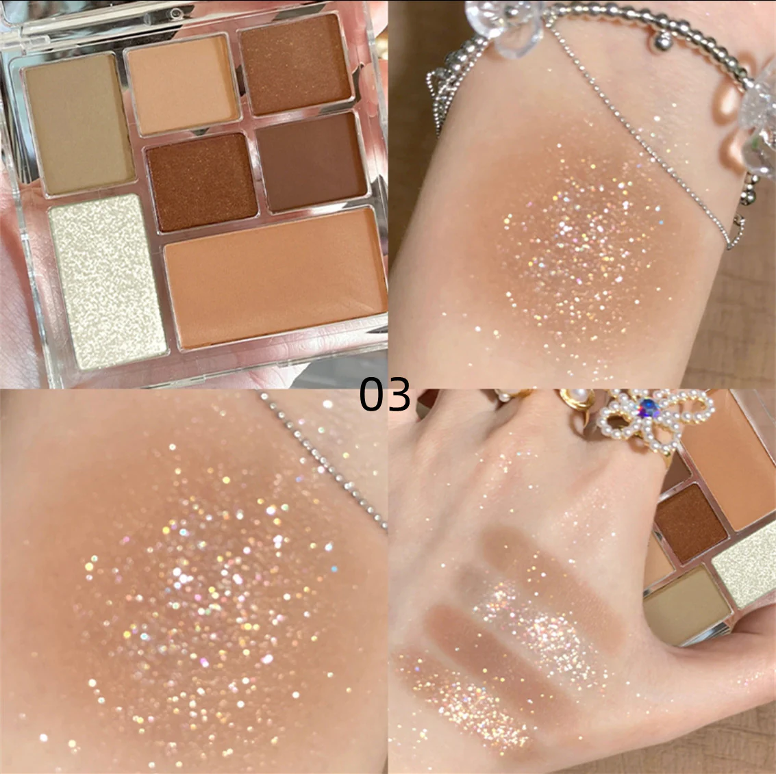 Seven Colors Fun Eyeshadow Palette HA0202 - Image 4