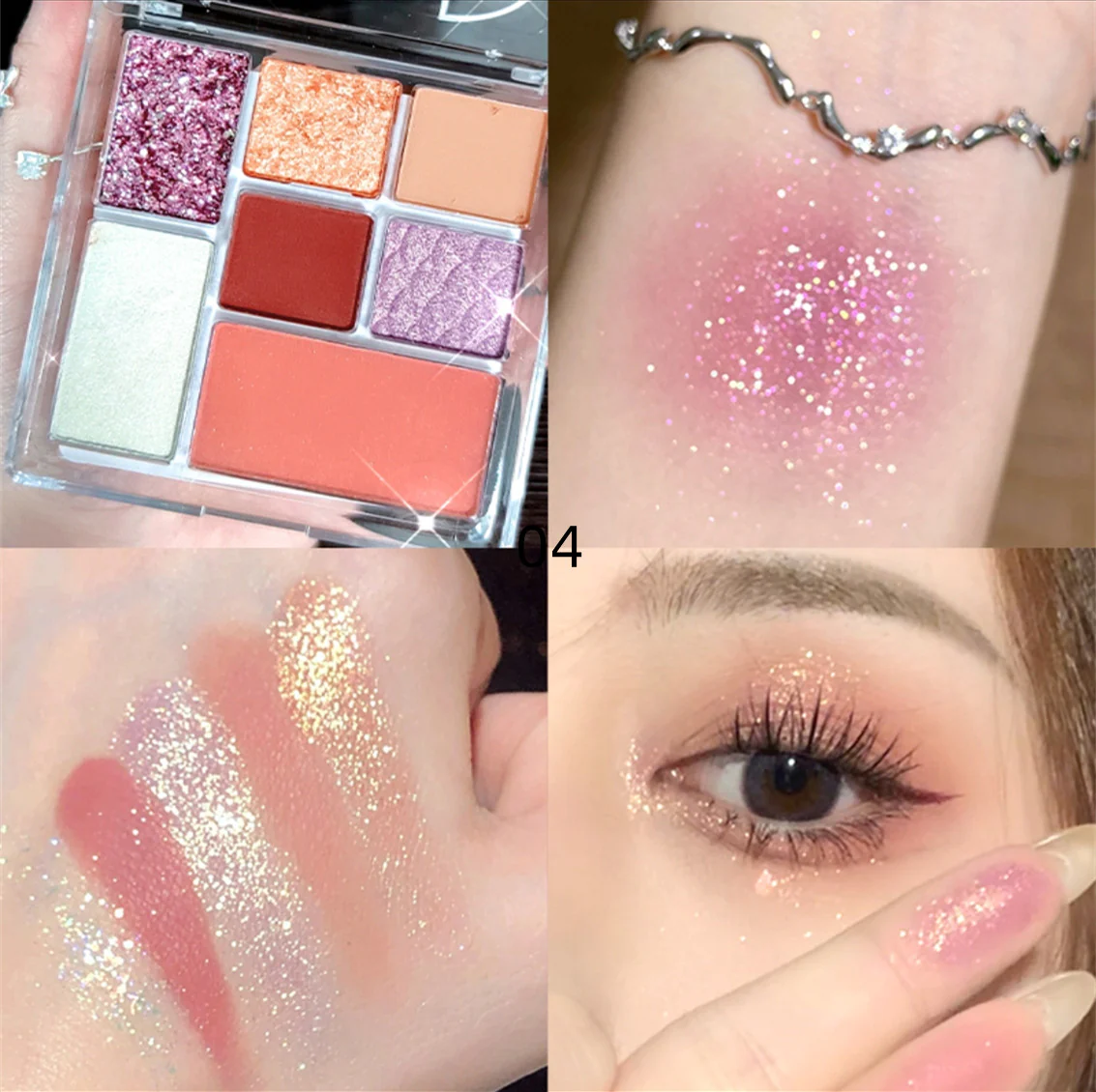 Seven Colors Fun Eyeshadow Palette HA0202 - Image 6
