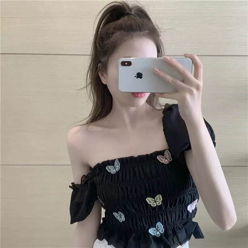 Sexy Chiffon Shirt HA1061 - Image 3