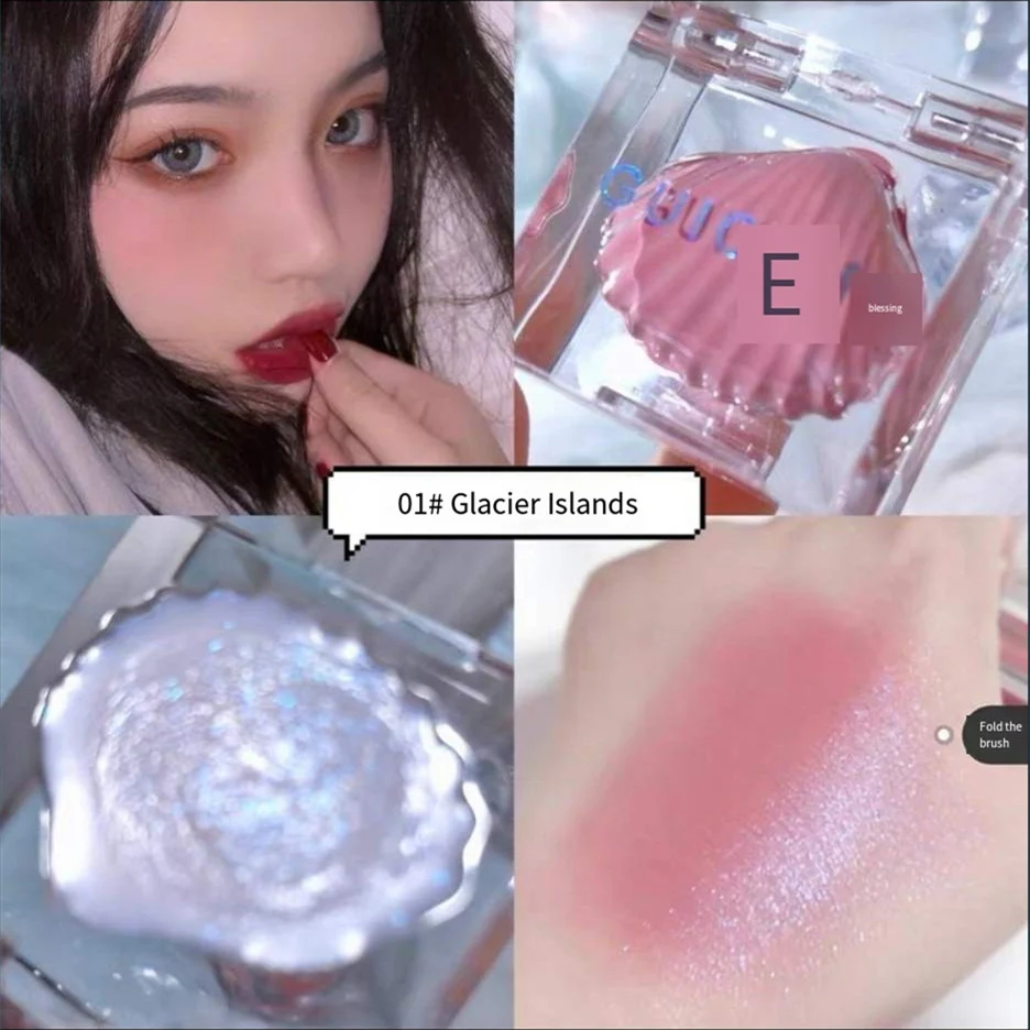 Shell Highlighter Eyeshadow Blush   HA0208 - Image 4