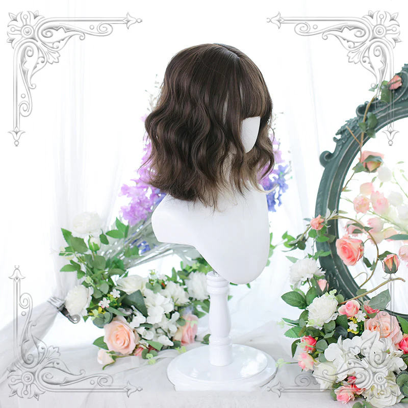 Short hair hanging ear highlight wig   HA0779 - Image 2