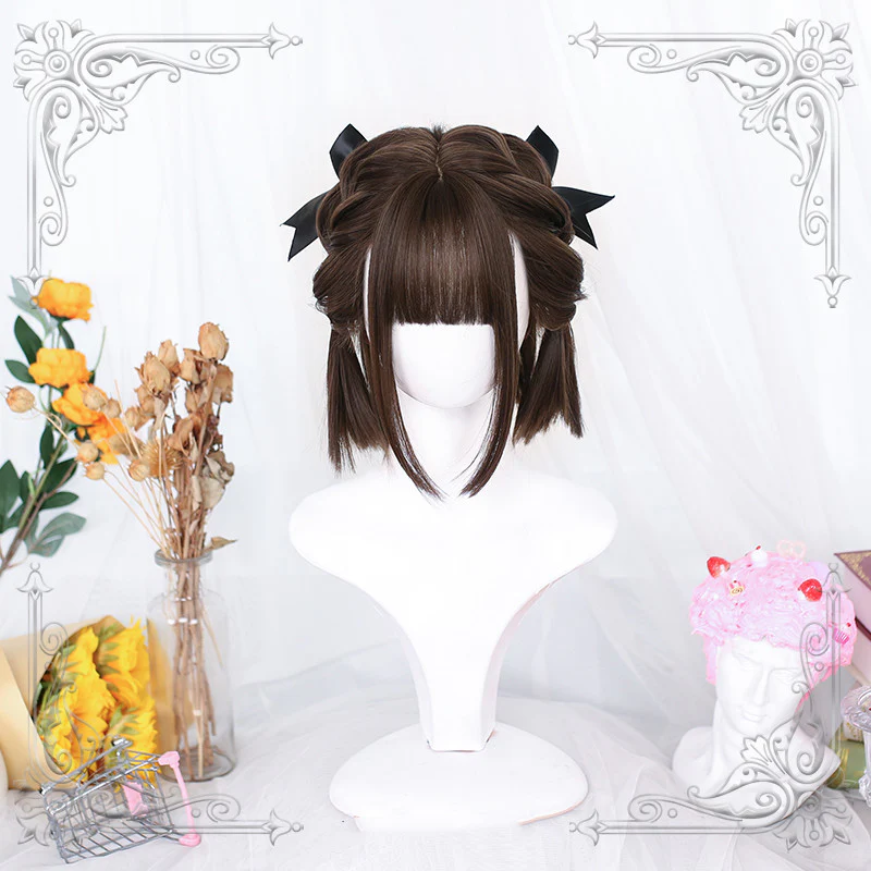 Short hair with crispy bangs HA0473 - Image 2