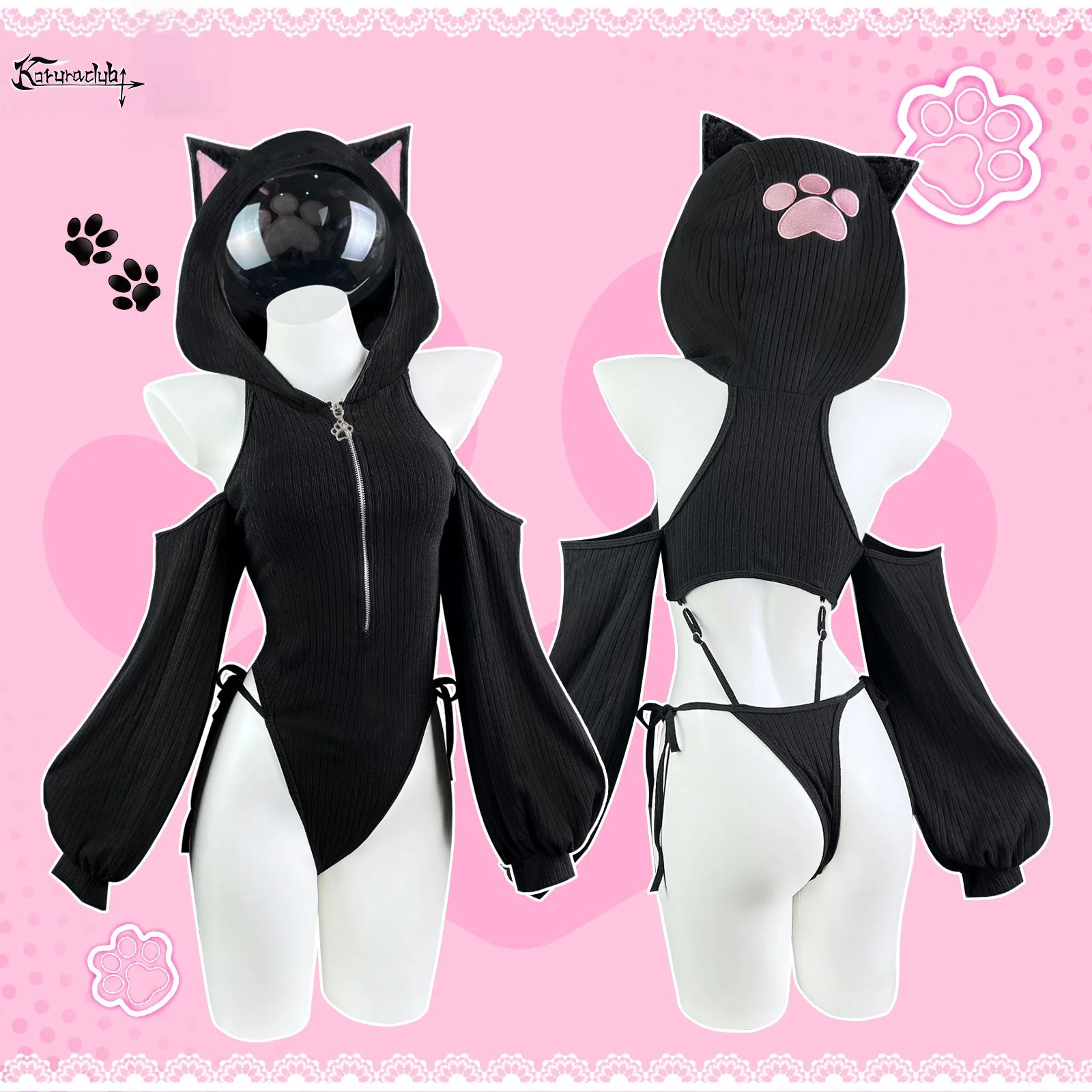 KORURACKUB-SHY NEKO BODYSUIT SR05 - Image 10